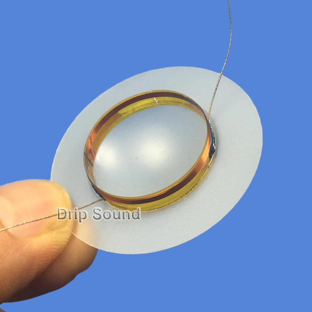 2 pz 25.5mm Tweeter Bobina Vocale Corno Altoparlante Alti Pellicola di Plastica Membrana Testa di Azionamento Parti di Riparazione # 2