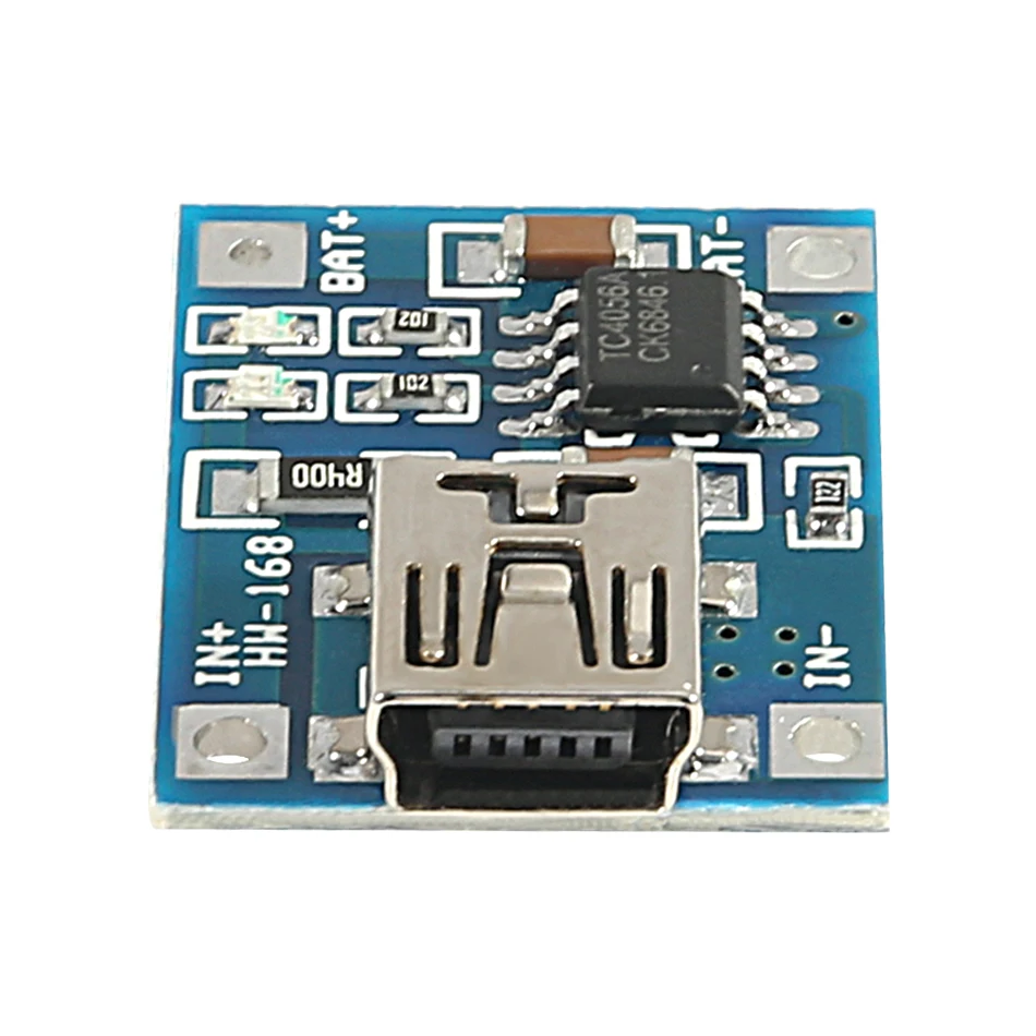 TP4506 Lithium Battery Charger Module MINI USB 5V 1A TP4056 Charging Board With Protection Dual Functions 1A TC4056