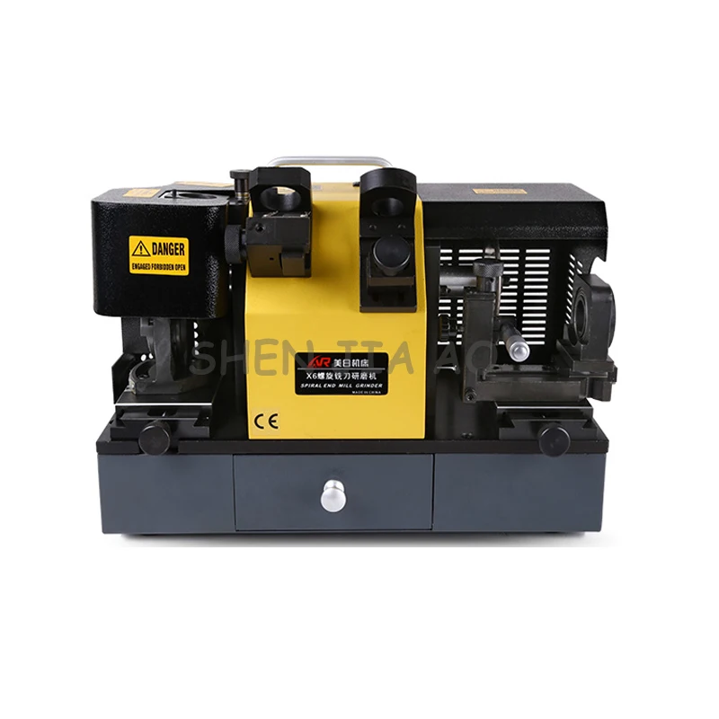 Electric grinder End Mill Grinder Sharpener MR-X6 4-14mm Alloy milling cutter angle grinder machine 220V 1PC