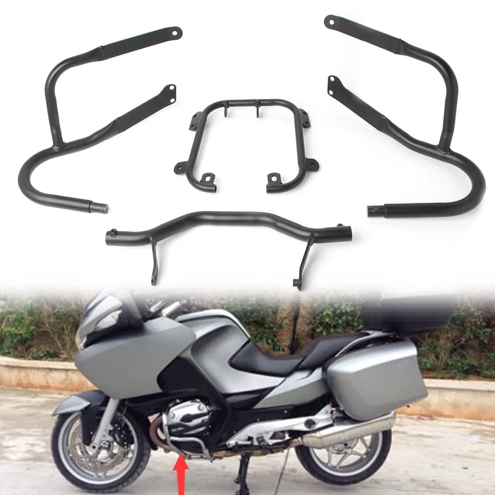 

Motorbike Front Engine Guard Highway Crash Bar Protector Black for BMW R1200RT 2005 2006 2007 2008 2009 2010 2011 2012 2013