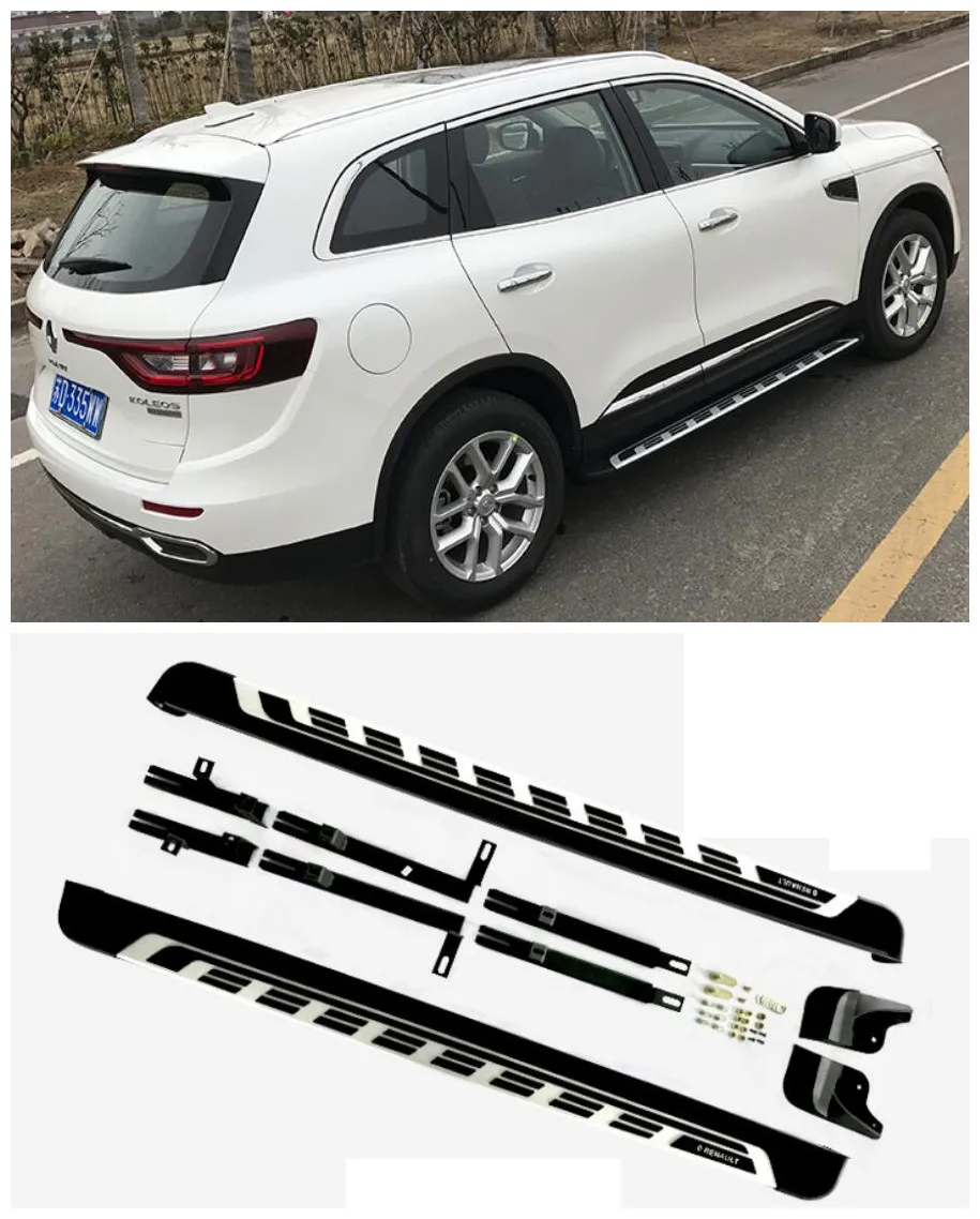 For Renault Koleos 20017.2018 Car Running Boards Auto Side Step Bar Pedals High Quality Brand New Original Design Nerf Bars