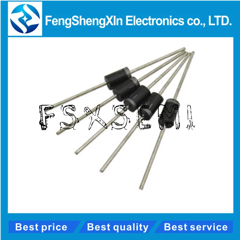 100pcs/lot 1N4001 1N4002 1N4003 1N4004 1N4005 1N4006 1N4007 DO-41 Rectifier diode