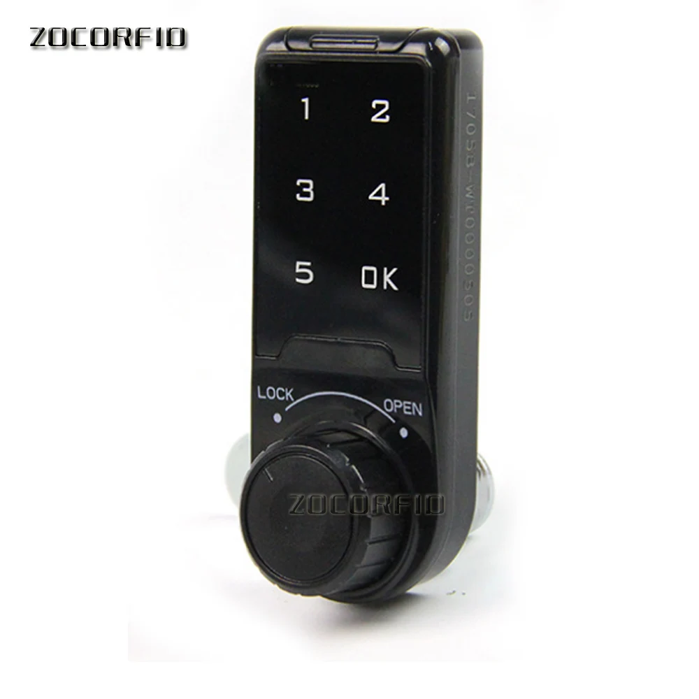 Upgrade Temporary or private password function Touch Keypad Password RFID Card Key Metal Digital Electronic Cabinet locker lock