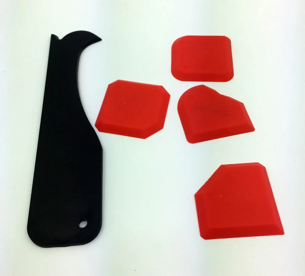 Grouting Smoother 5 Pieces per Set Sealant Trowel and Silicone Scraper by OPP bag Made By Builders Choice Tools Limited