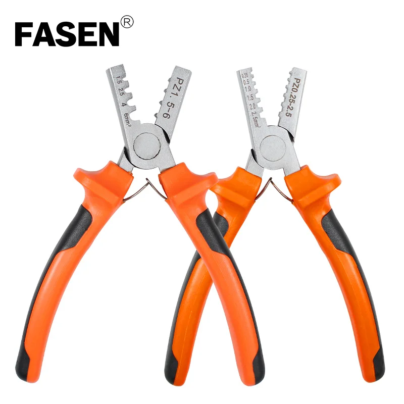 PZ 0.25-2.5/1.5-6 deutsch mini-type crimping pliers sleeve electric tube terminal kit crimping tool set crimping pliers