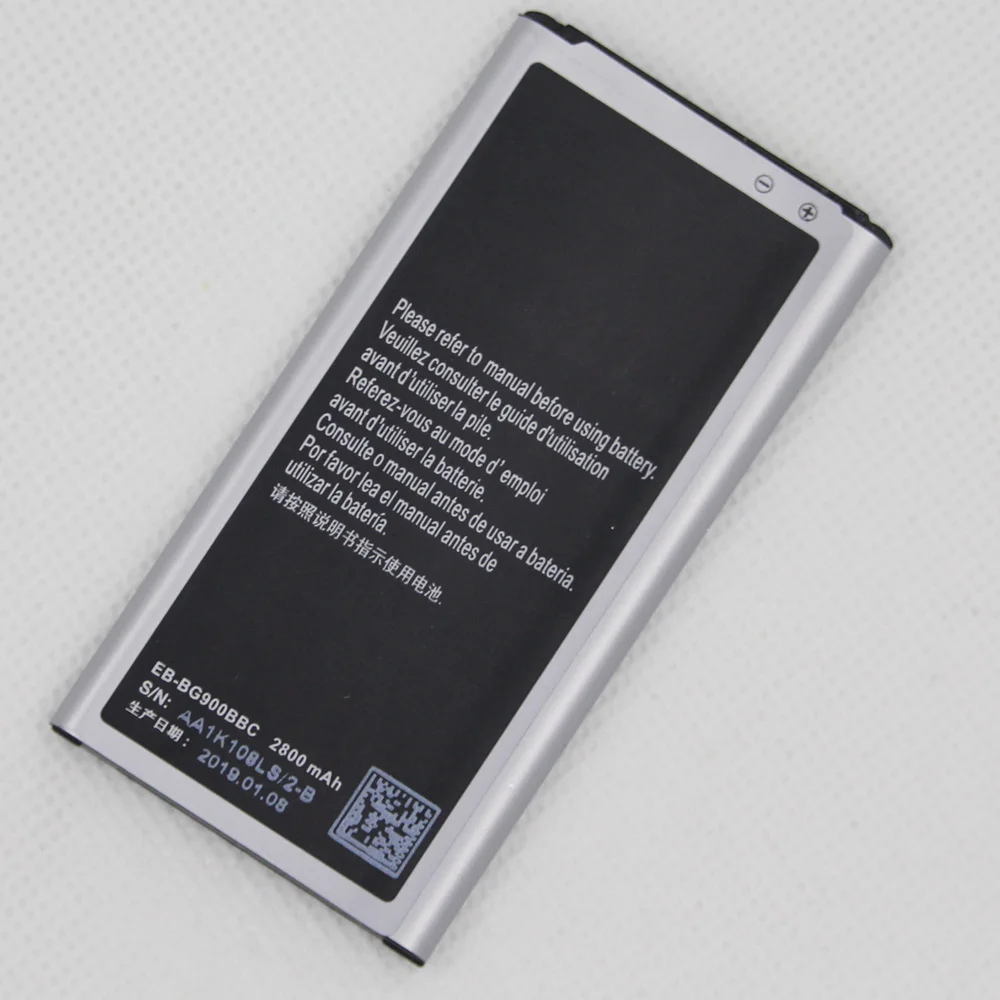 2800mAh EB-BG900BBC Battery For Samsung Galaxy S5 SV S 5 V I9600 i9602 i9605 G900F G900S G900T G900H G900I G900J