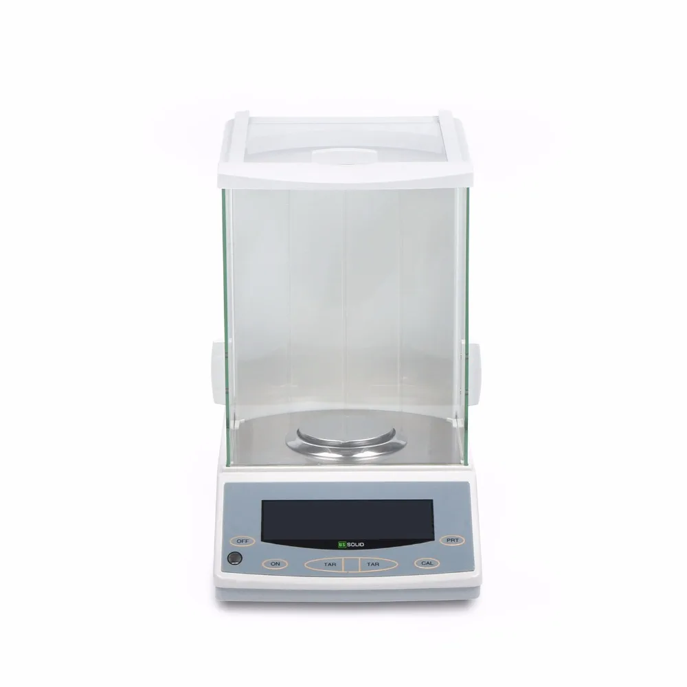 U.S. Solid 210 x 0.0001 g 0.1mg Lab Analytical Balance Digital Electronic Precision Weight Scale RS232/USB Port