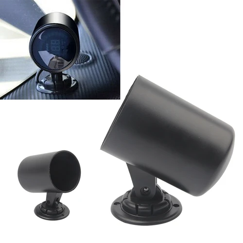 Imagen 1 del producto Soporte de una sola ganancia, cápsula de 52mm/2 1/16 ""se adapta a medidores de medidor automático, soporte de velocímetro