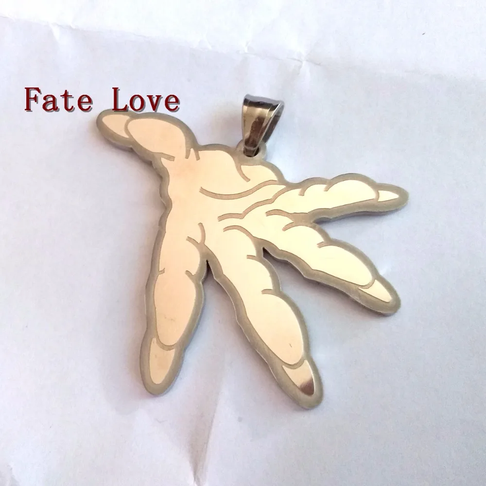 Fate Love Jewelry Best seller Men's claw  ICP Hatchet Man Pendant stainless steel Necklace Chain 24 inch