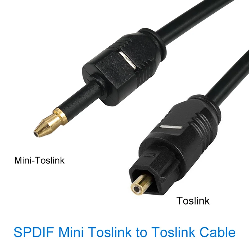 3,5mm SPDIF Optical Fiber Kabel 3,5 zu Optische Audio Kabel Adapter für Macbook GDeals