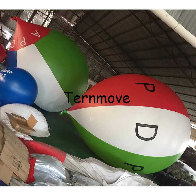 inflatable hot air balloon Airtight PVC helium Giant inflatable square in hot sale, advertising hot air replica for decoration