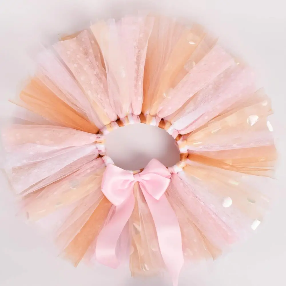 

New Arrival Baby Girl First Birthdays Tutu Skirt Infant Party Costume Soft Tulle Tutus Newborn Photo Props Cake Smash 0-3T 4T