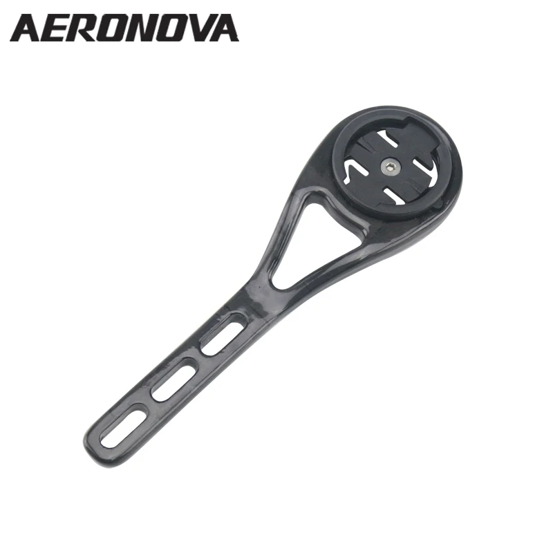 

Bike Carbon Speedometer Stents Extender Bracket AERONOVA Carbon Fibe MTB/Road Bicycle Handlebar Stopwatch Seat Holder UD Gloss