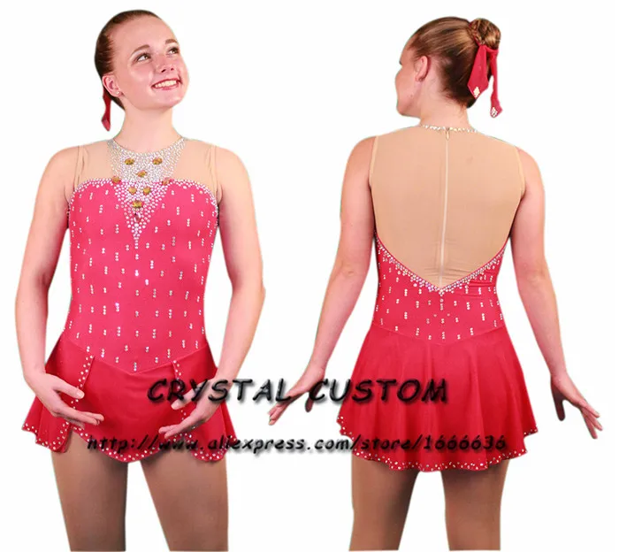 

Custom-Made Figure Skating Dress Adult New Brand Figure Skating Dresses For Competition DR4748