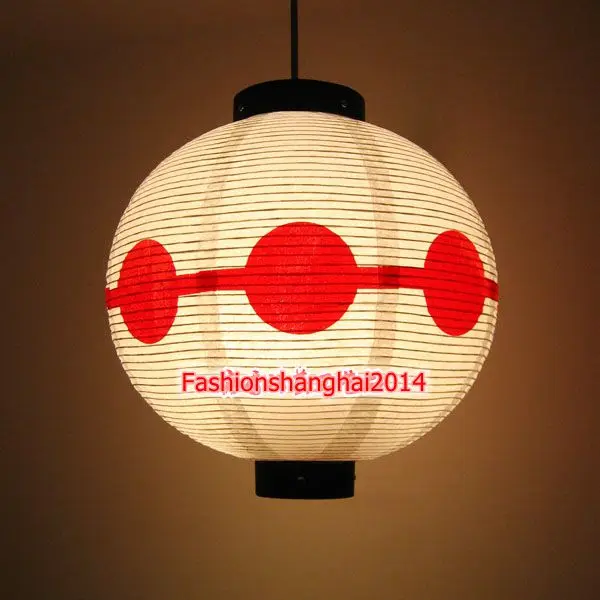 Japanese Paper Lantern Sushi Shop Decor Restaurant House Resort Garden Chandelier Decorative Long Round