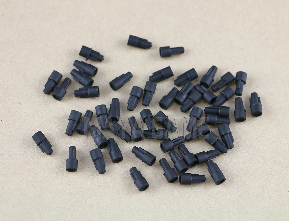 10 stücke schwarz für ps 4 silikon gummi reset taste restart taste für playstation 4 ps4 controller reparatur