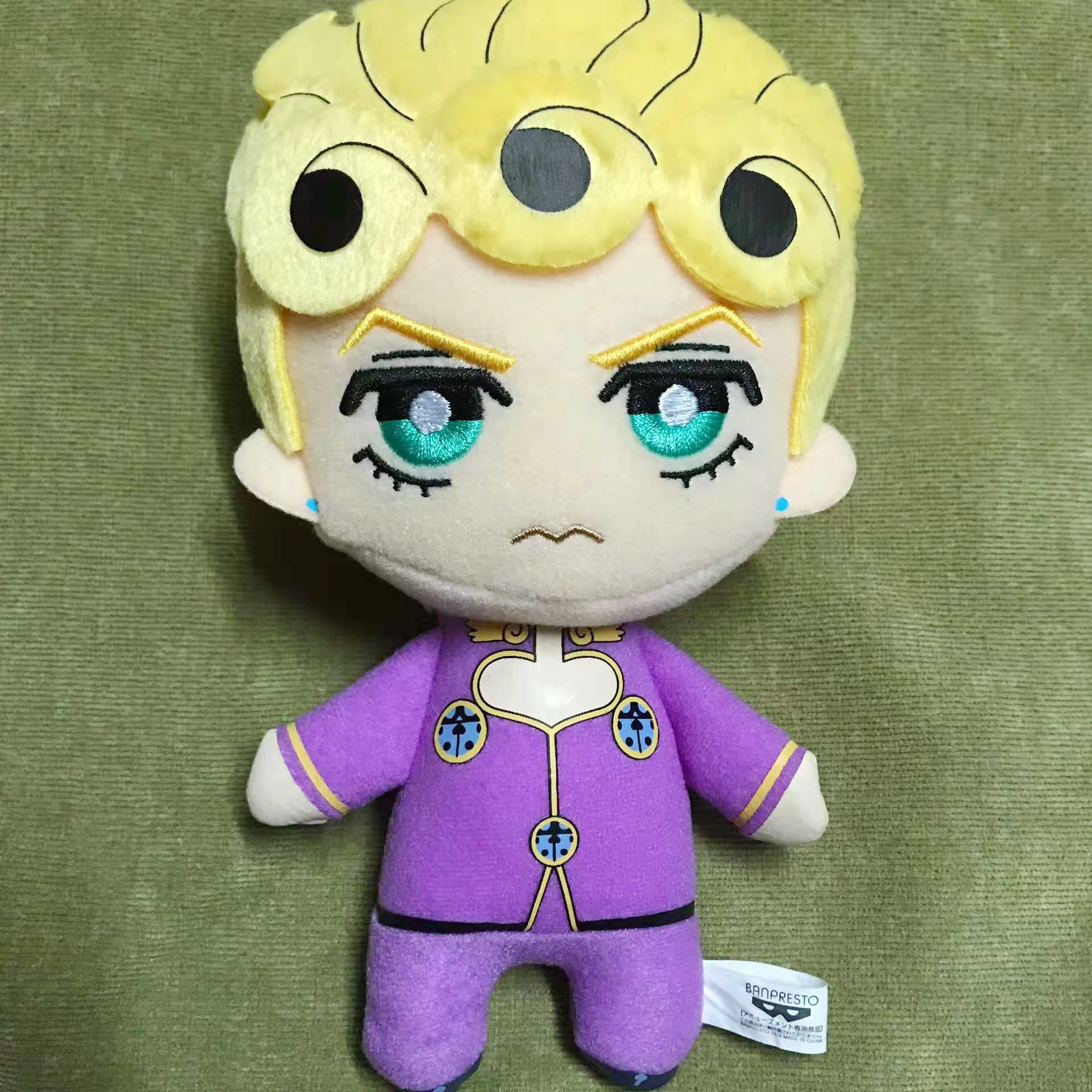 NEW Jojos Bizarre Adventure Giorno Stuffed plush toy doll