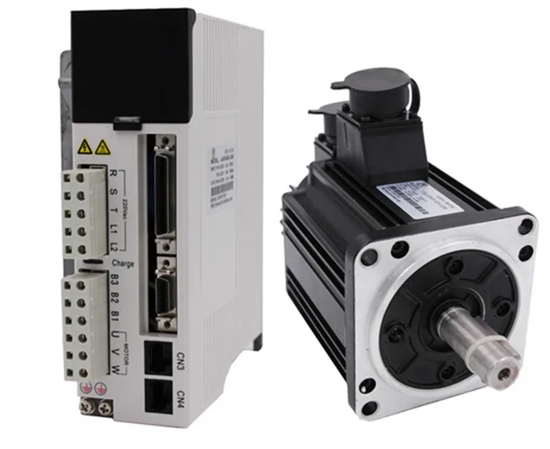 

2kw 2000w 130mm 10Nm 2000rpm AC Servo Motor&drive kit with 3m cable 17Bit AC220V JMC 130JASM520220K-17BCN+JASD20002-20B