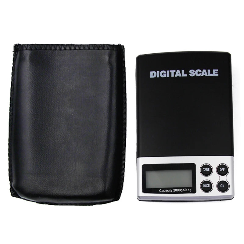 

0.1g 2kg 2000g Mini Digital Pocket Weight Measure digital Scales LCD Display pocket scale balance 18% off