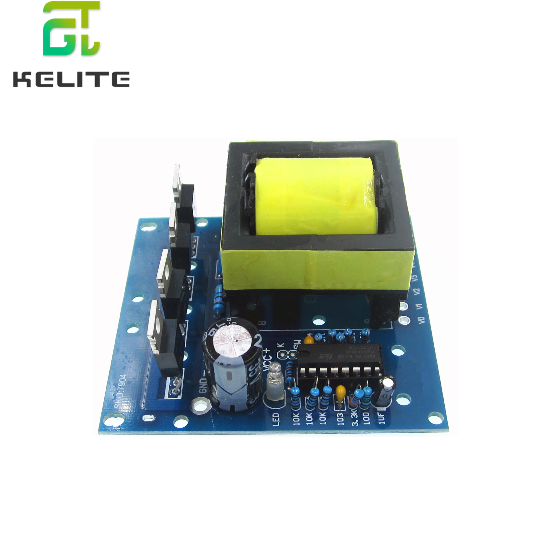 500W DC 12V 16V To AC 18V 0-220V-380V DC To AC Inverter Boost Step Up Board Converter Transformer Low Power Consumption