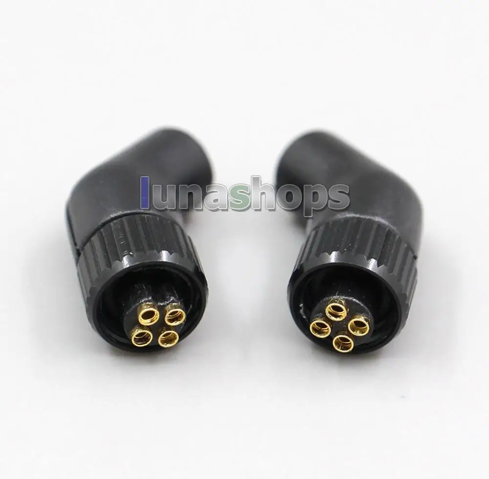 LN005420 Ultrahard Polycarbonate DIY XLR Earphone Pin Adapter For JH AUDIO JH24 Roxanne 24 Iriver AK R03 AKR02 Cable