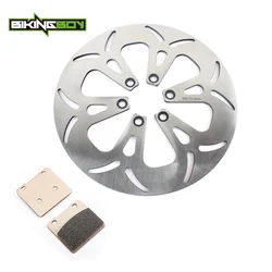 BIKINGBOY Front Brake Disc Disk Rotor Pads For Suzuki VS 1400 Intruder 87-04 VS 800 GL 92-04 VS750 88-91 VS 700 GLF GLP 86 87