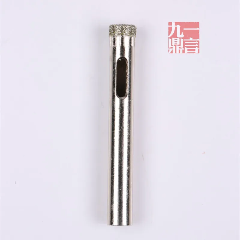 

100pcs/lot 6mm Diamond Coated Drill Accessories Bits Hole Saw Glass Granite Cutter Opener Bits Free Shipping