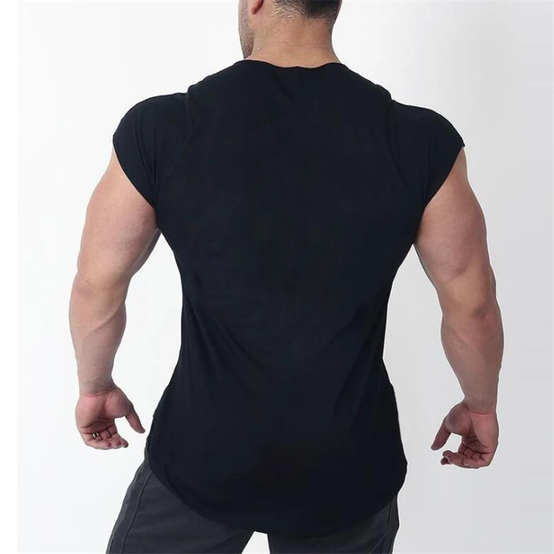 Brand Clothing Solid Gyms Tight tank top mens fitness Stringer Sleeveless Shirt Gyms shirt men fitness Summer tops