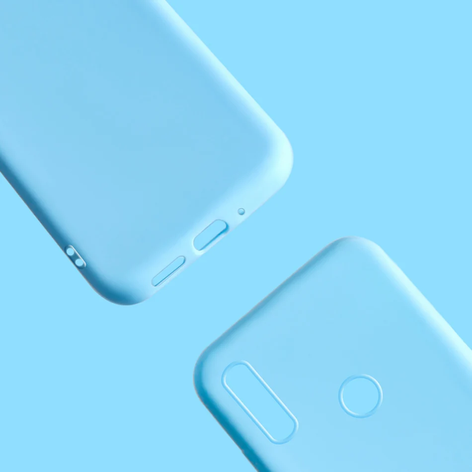 الحلوى اللون حالة لهواوي الشرف 8C الهاتف حالة الشرف 8C غطاء 6.26 لينة سيليكون TPU عودة يغطي لهواوي الشرف 8C BKK-L21