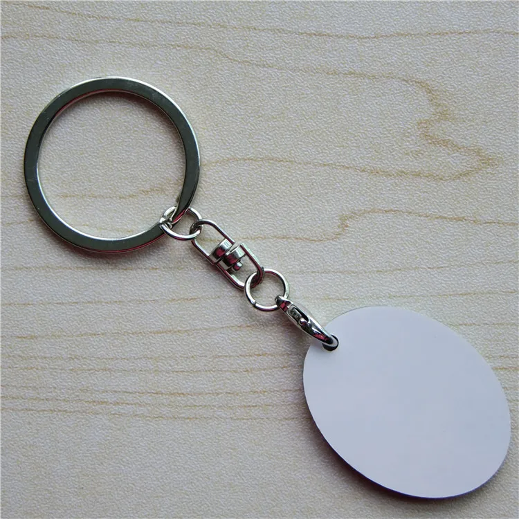 Sublimation blank MDF wood key chain bag pendants gift for children can printing photo picture custom design personality gift