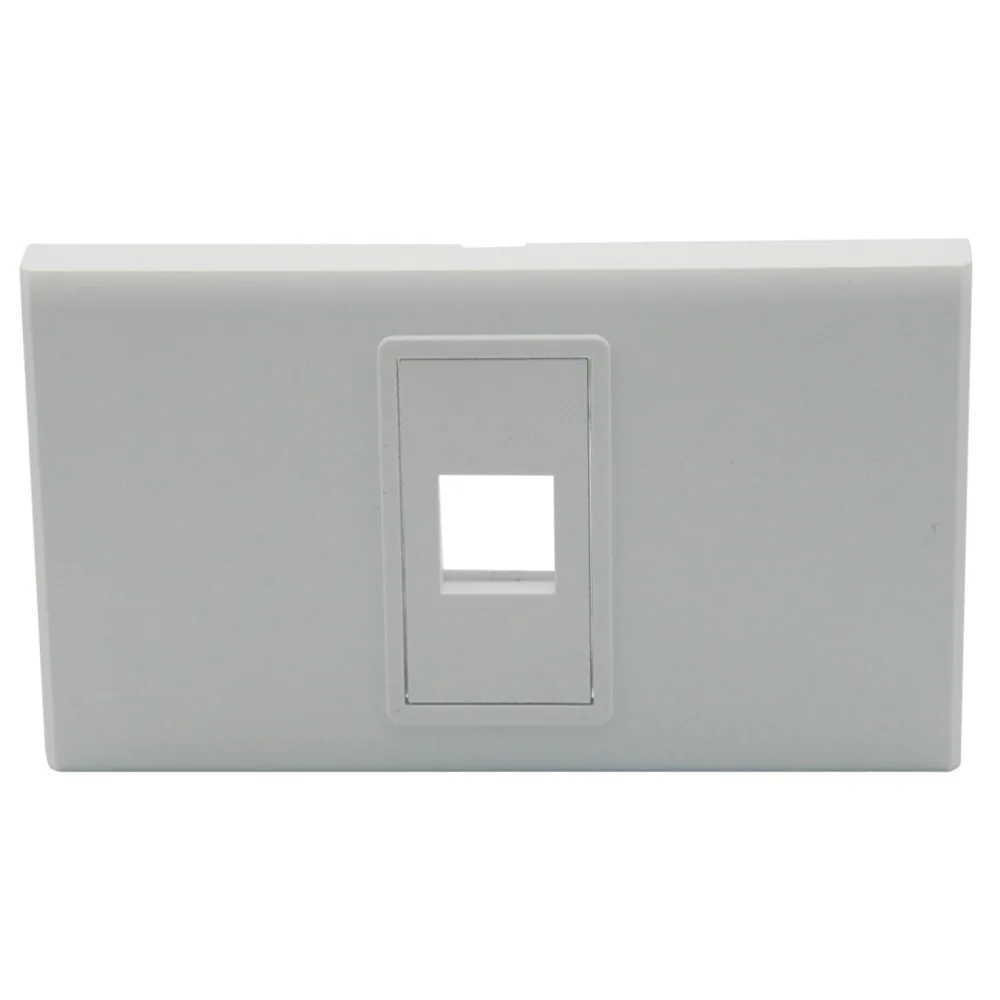 keystone wall plate with 1 port