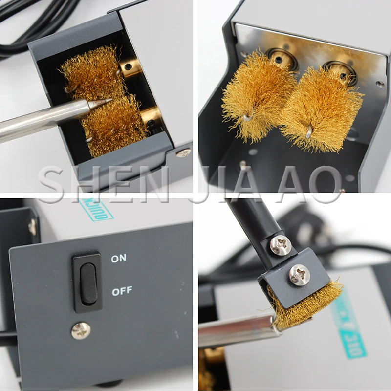 

Electric Cleaner / 310 Soldering Iron Electric Cleaner / Tip Welding Tip Automatic Cleaning Brush Copper Brush Cleaning Machine