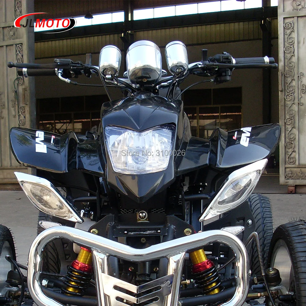 Przednia plastikowa osłona w kolorze czarnym pasująca do części ATV Jinling 250cc EEC JLA-21B, JLA-923 ST 200-7 Quad Bike Parts — zdjęcie 6