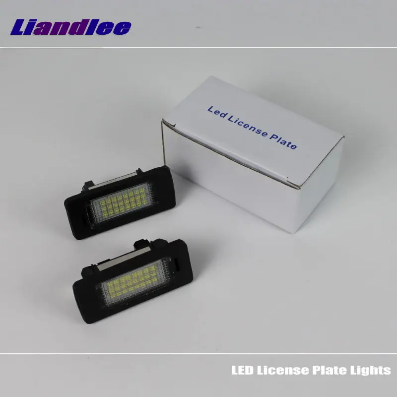 

Liandlee Car License Plate Lights For BMW M3 E46 CSL 2000 2001 2002 2003 2004 2005 2006 Number Frame Lamp Bulb LED Accessories