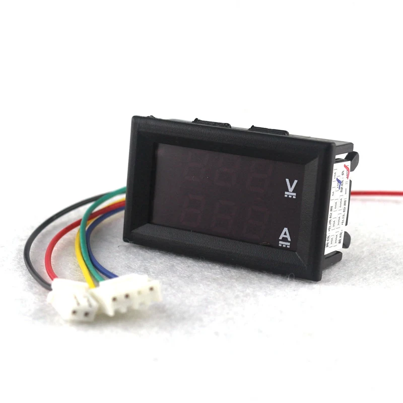 2 in1 DC Volt Amp Meter Dual Digital Display Voltmeter Ammeter 0.28\