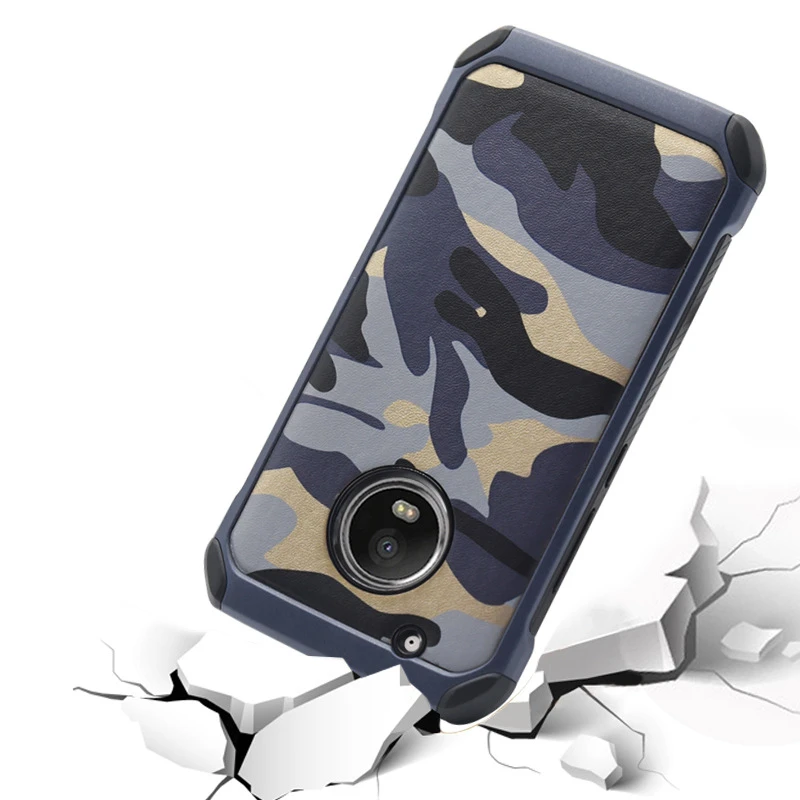 NTSPACE For Motorola MOTO G7 G6 G5 Plus G6 Plus Army Camo Camouflage Phone Cases For MOTO E4 E5 Armor Shockproof Cover Coque