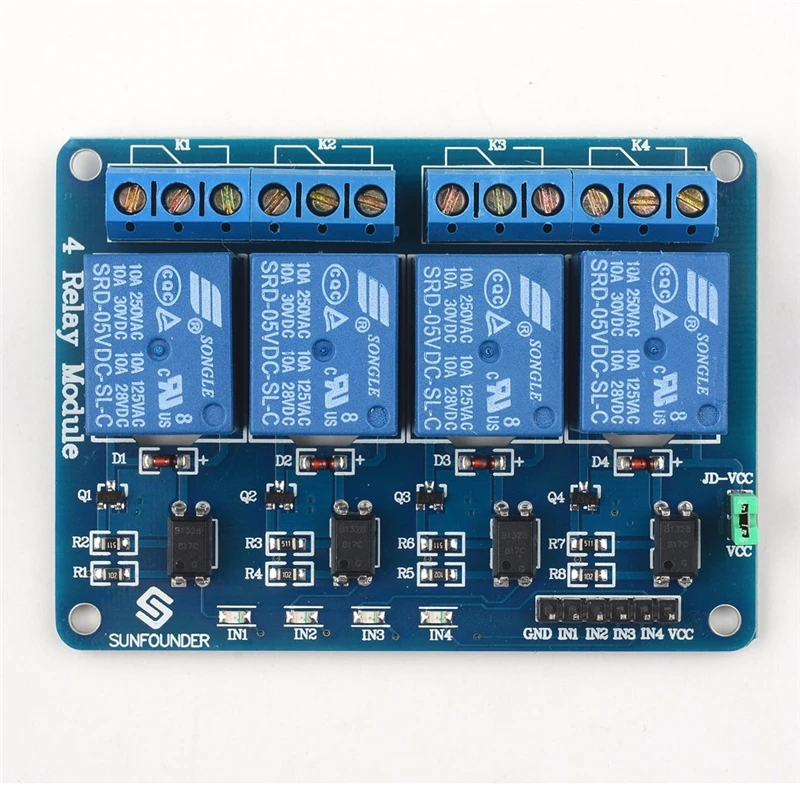 4 canal R3 5 V Módulo de Relé Protetor para Arduino UNO MEGA 2560 1280 ARM PIC AVR DSP STM32 Framboesa pi