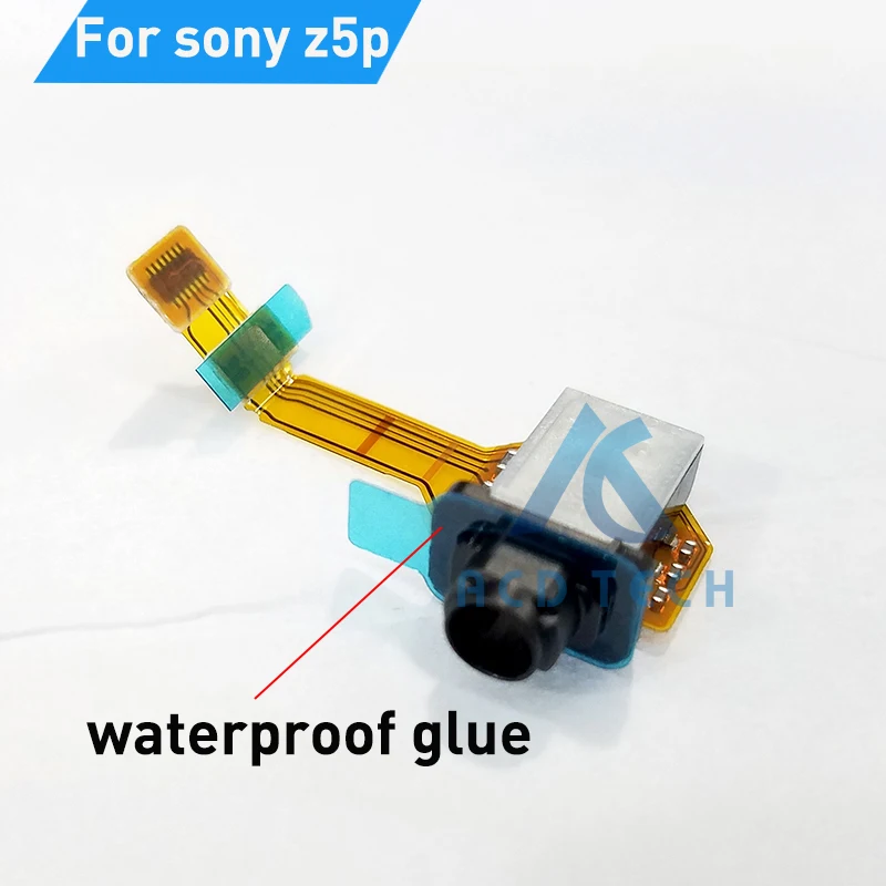 Aocarmo Earphone Headphone Jack Audio Flex Cable For Sony Xperia Z5 Premium Z5PLUS E6883 E6853 E6833