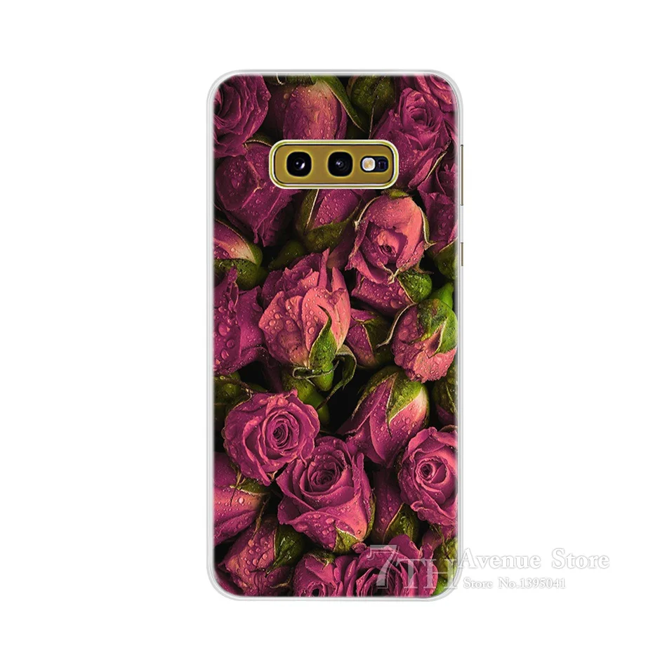 For Samsung Galaxy S10E Case Silicone Cute Cartoon Back Cover Phone Case For Samsung Galaxy S10E S 10e Lite Soft TPU Cases