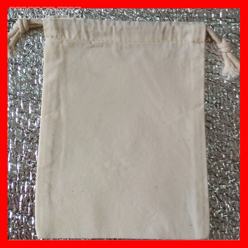 

(1000pcs/lot) size 35x45cm wholesale eco plain blank cotton drawstring bag