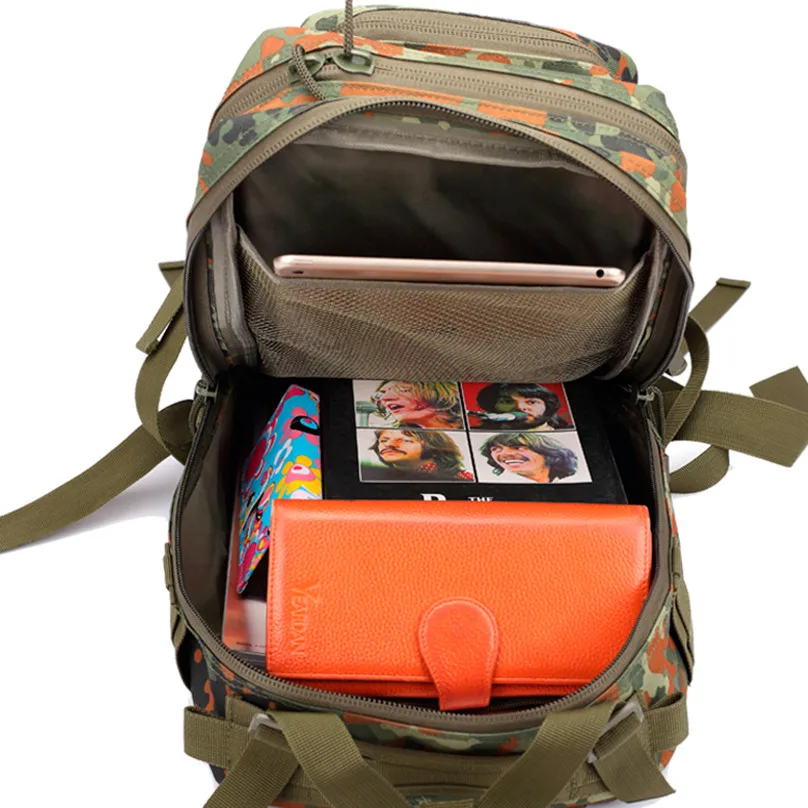 Outdoor Backpack Men Preppy Style computer Backpacks for Boy Girl Teenagers High Camouflage Middle School Bags Large Capacity