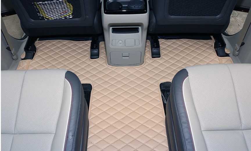 Good quality! Custom full set car floor mats + trunk mat for KIA Carnival 7 8 seats 2023-2015 waterproof carpets,Free shipping