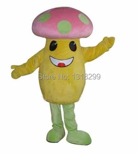 

mascot Pink Mushroom mascot costume fancy dress custom fancy costume cosplay theme mascotte carnival costume