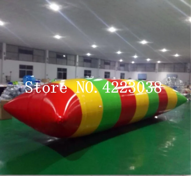 Free Shipping Door To Door 5m*2m Inflatable Water Blob,Water Jumping Bag Inflatable Aqua Trampoline For Sale