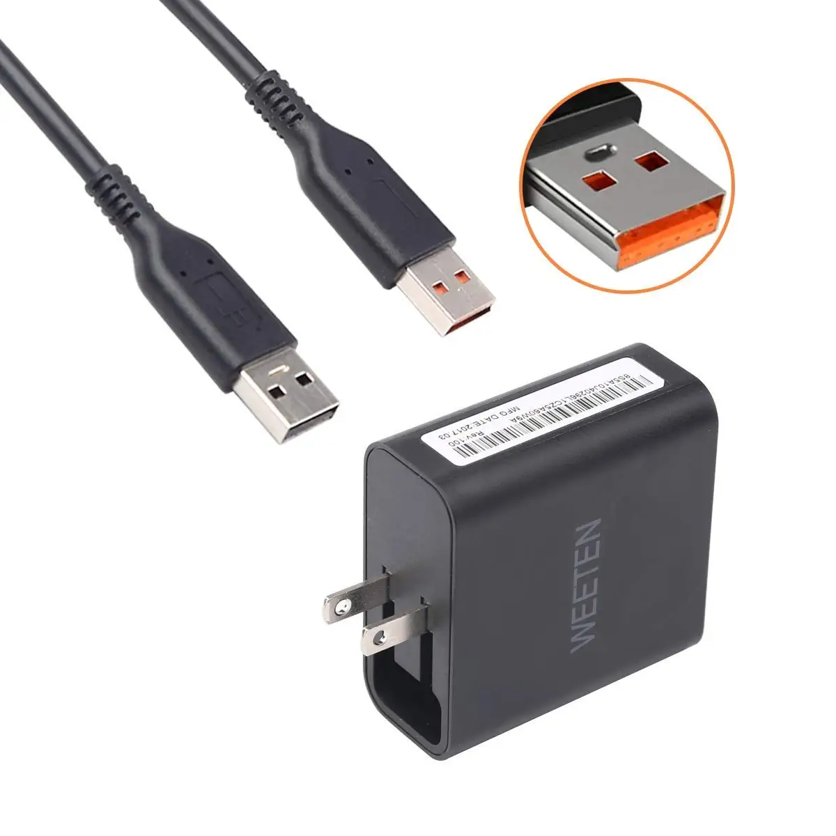 65W 20V 3.25A or 5.2V 2A AC Adapter Charger USB Cable For Lenovo Yoga 3 4 Pro Core i7 i5/ Yoga 900 700 Core i3 i5 Laptop Power