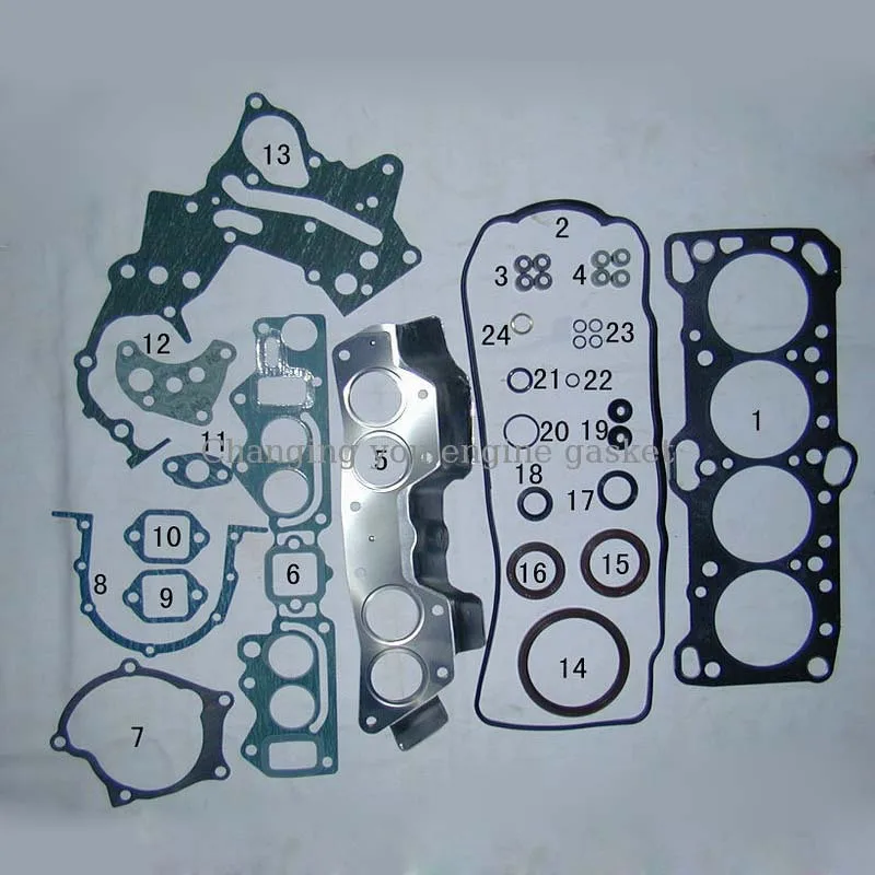 4G63 E15 FOR MITSUBISHI L 300 STARION SPACE WAGON 2.0 HYUNDAI SONATA II SOHC 8V Engine Rebuilding Kits Engine Gasket MD997255