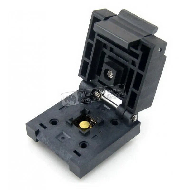 Imagem -02 - Soquete de Teste ic Queima-in com Pino de Terra Qfn48 Mlp48 Mlf48 Drive 56 Flash Qfn 7x7 mm 0.5