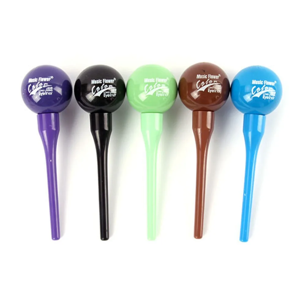 Lollipop Shape Cosmetic Waterproof Liquid Eyeliner Eye Liner Pencil Pen Makeup  Hot Sale