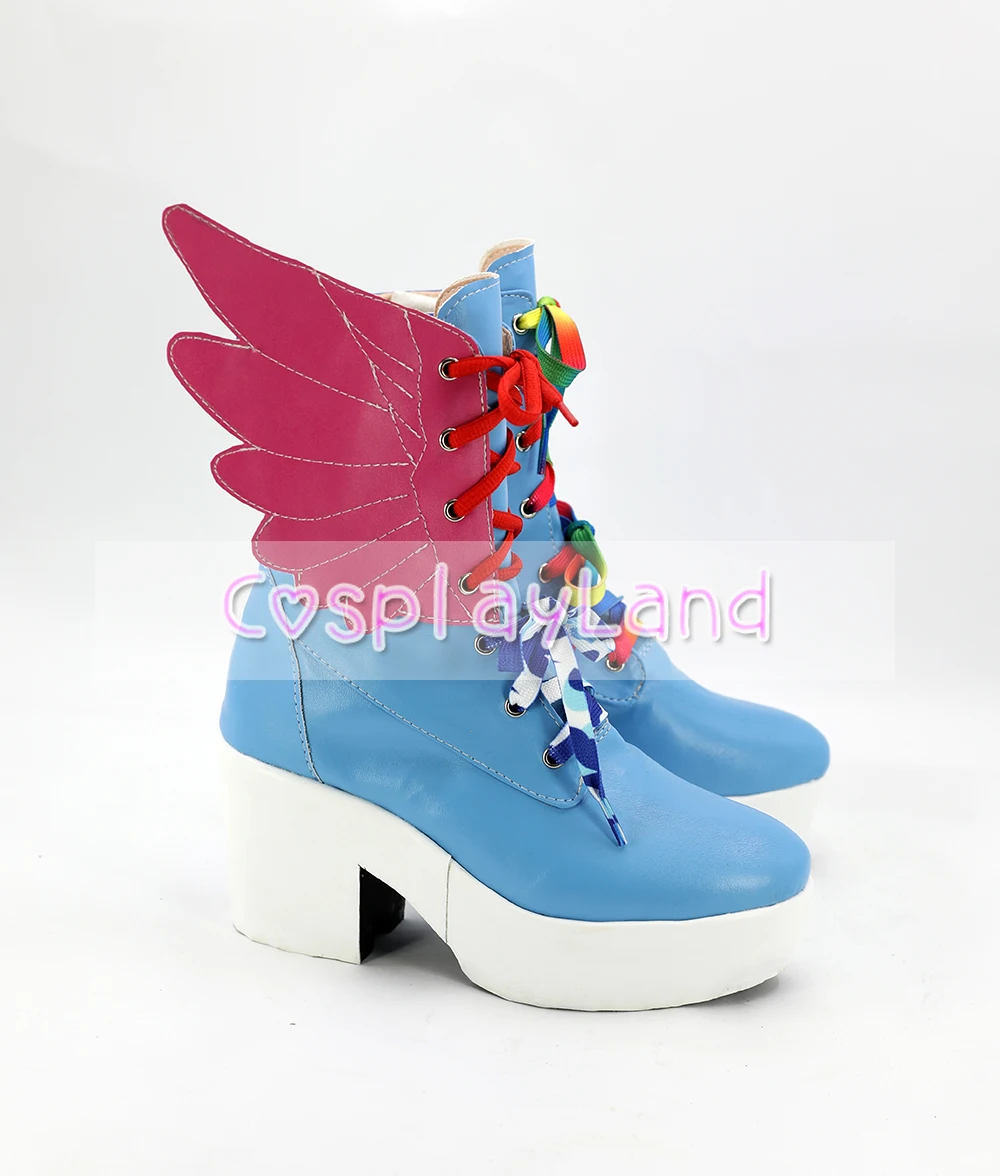 Masqué Rider Kamen Rider Saiba Nico – bottes de Cosplay pour femmes adultes, chaussures de fête sur mesure