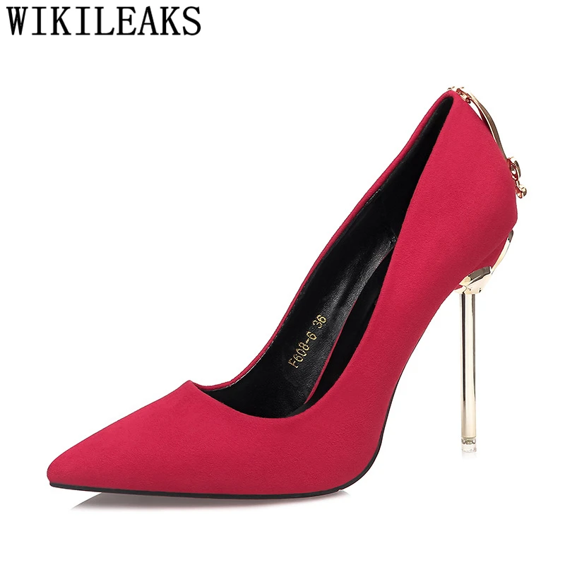 Dress Shoes Women Extreme High Heels Women Pumps Black Heels Evening Shoes Wedding Heels Elegant Shoes Chaussures Femme Ayakkabi